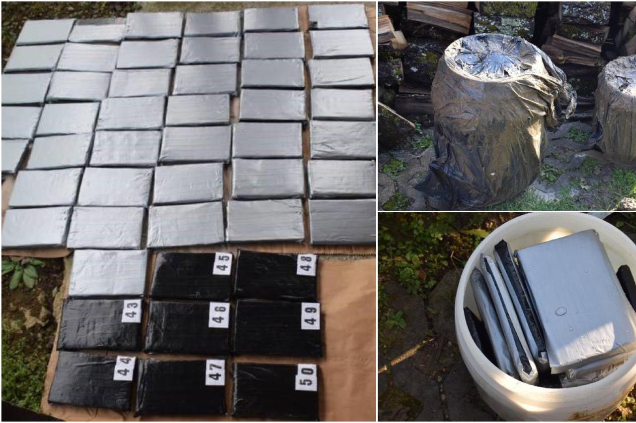 Pronađeno i privremeno oduzeto 95 kilograma kokaina