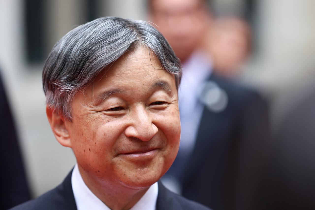 Japanese Emperor Naruhito and Empress Masako on state visit to Belgium