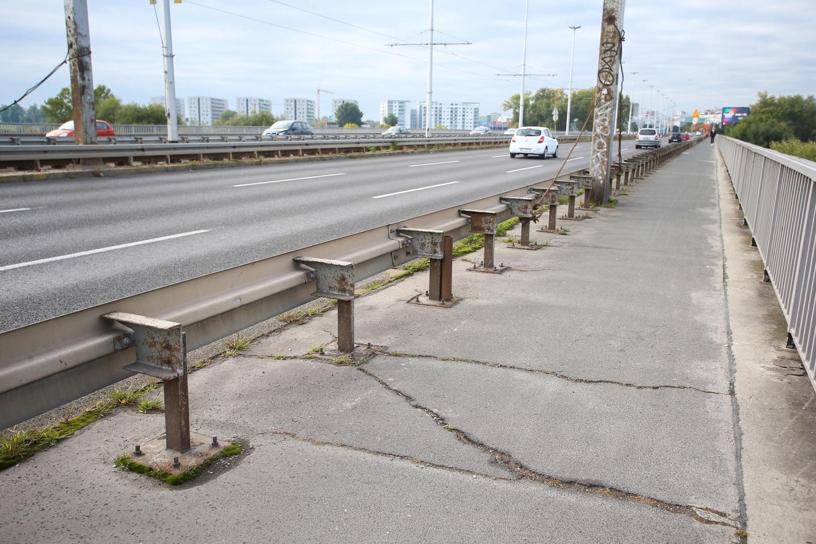 01.10.2021., Zagreb - Stanje Mosta mladosti.Photo: Matija Habljak/PIXSELL