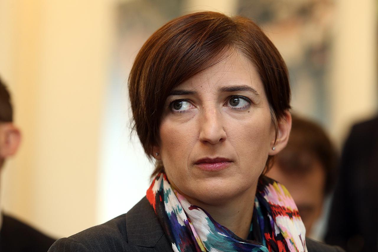 02.11.2015., Zagreb - Okrugli stol pod nazivom: Digitalna ekonomija i ICT - pokretaci razvoja hrvatskog gospodarstva odrzan je u HUP-u. Marijana Puljak.  Photo: Goran Stanzl/PIXSELL
