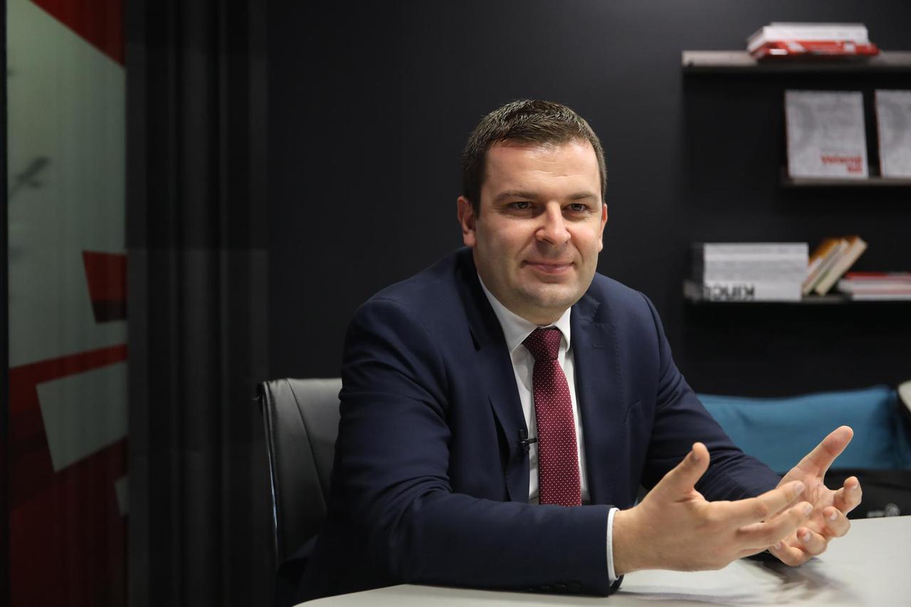 Zagreb: Dario Hrebak, saborski zastupnik HSLS-a i gradonačelnik grada Bjelovara