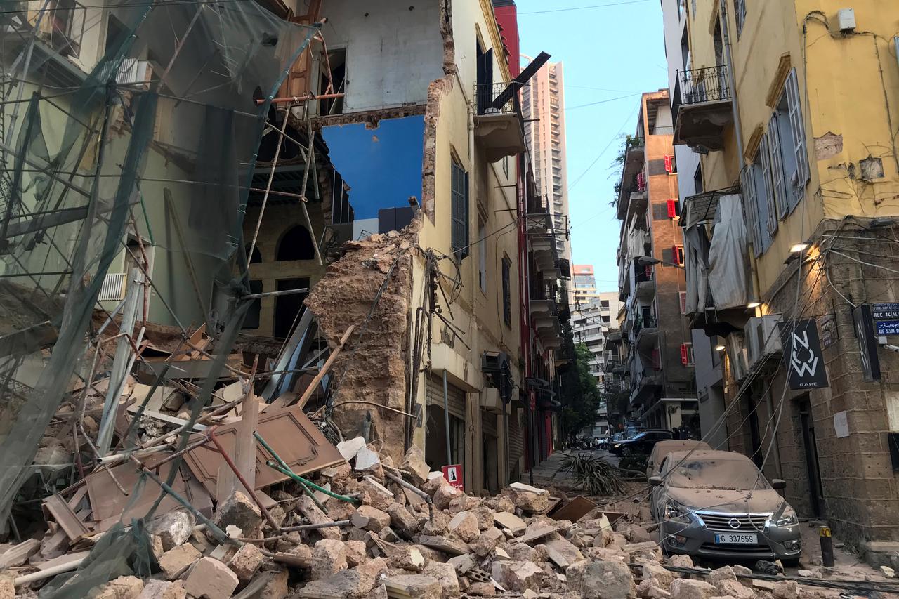 Ruševine u Bejrutu