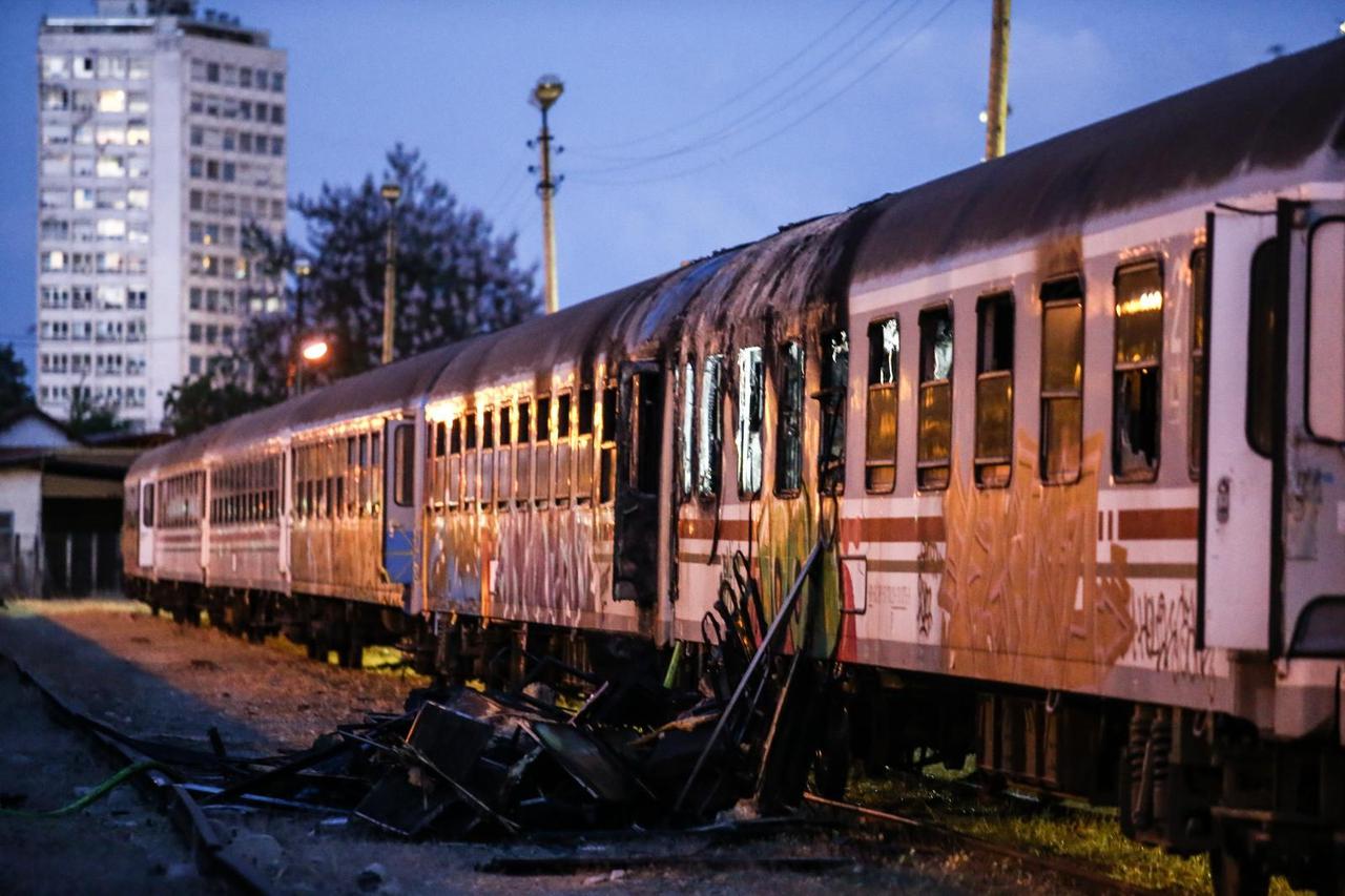 požar Glavni kolodvor