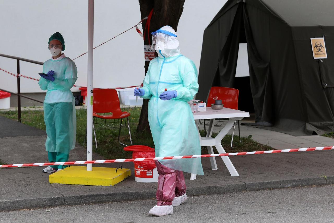 Zagreb: Izdvojena ambulanta za trijažu u Grižanskoj i dalje uzima uzorke