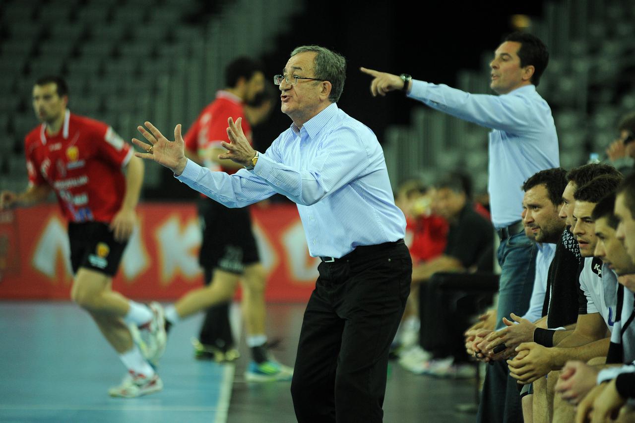 15.04.2012., Arena, Zagreb - Final four SEHA liga, finalna utakmica, HC Vardar PRO - HC Metalurg Skopje. Lino Cervar. Photo: Daniel Kasap/PIXSELL