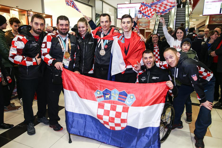 Svečani doček paraolimpijaca nakon povratka s do sada najuspješnijih Igara