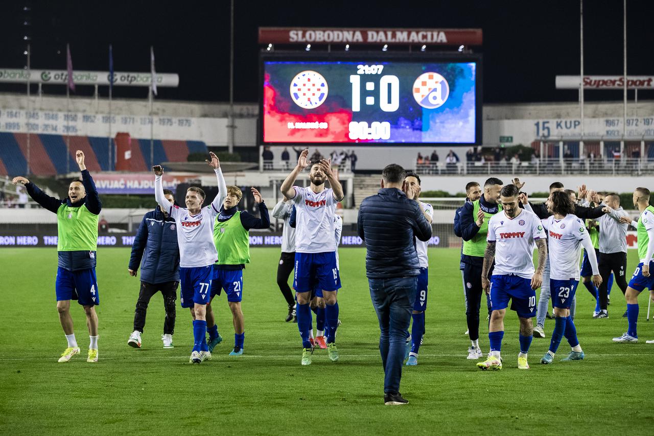 U zaostalom 9. kolu HT Prve HNL sastali se Hajduk i Dinamo