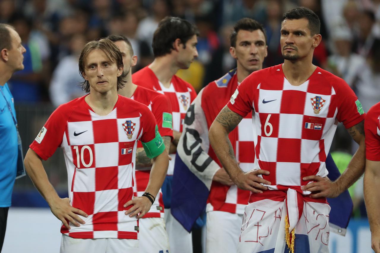 Luka Modrić i Dejan Lovren