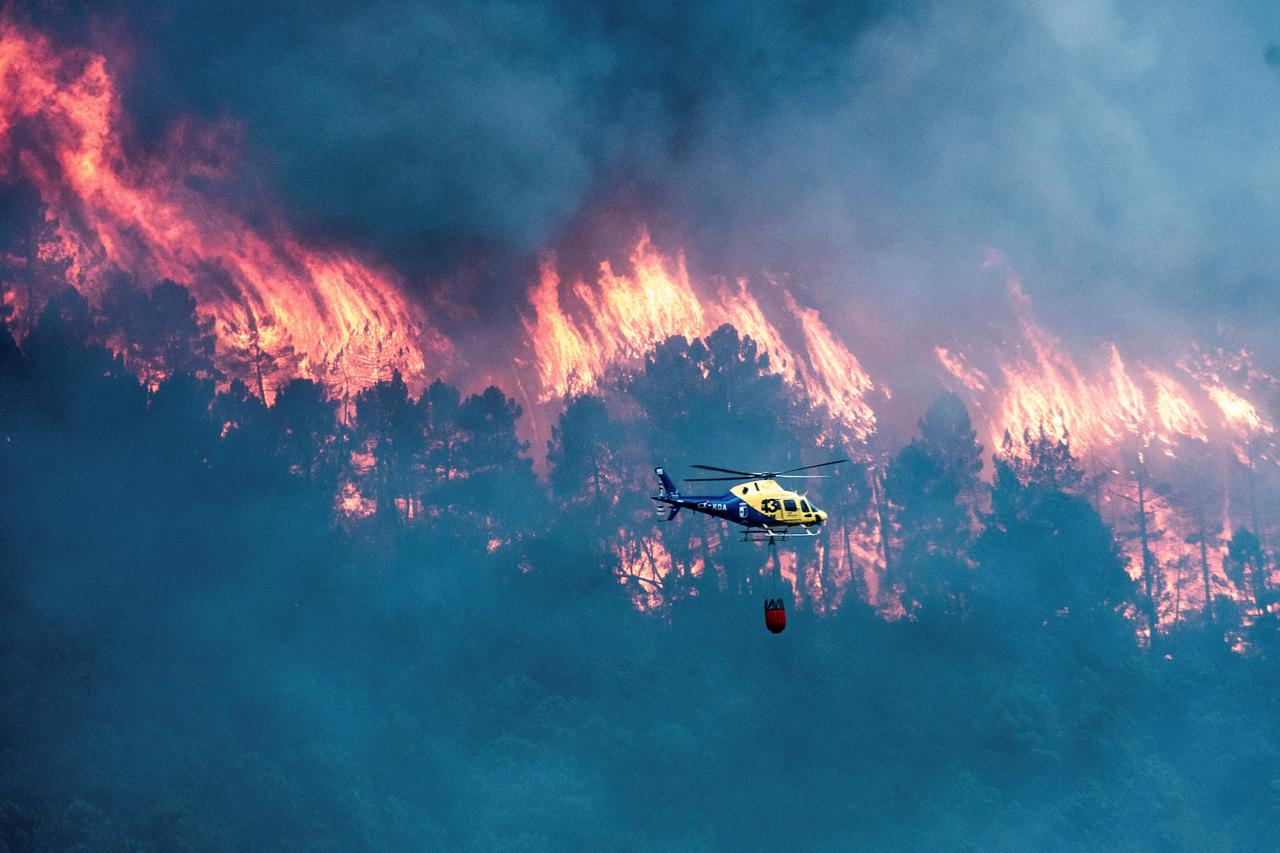 Wildfire in Albacete