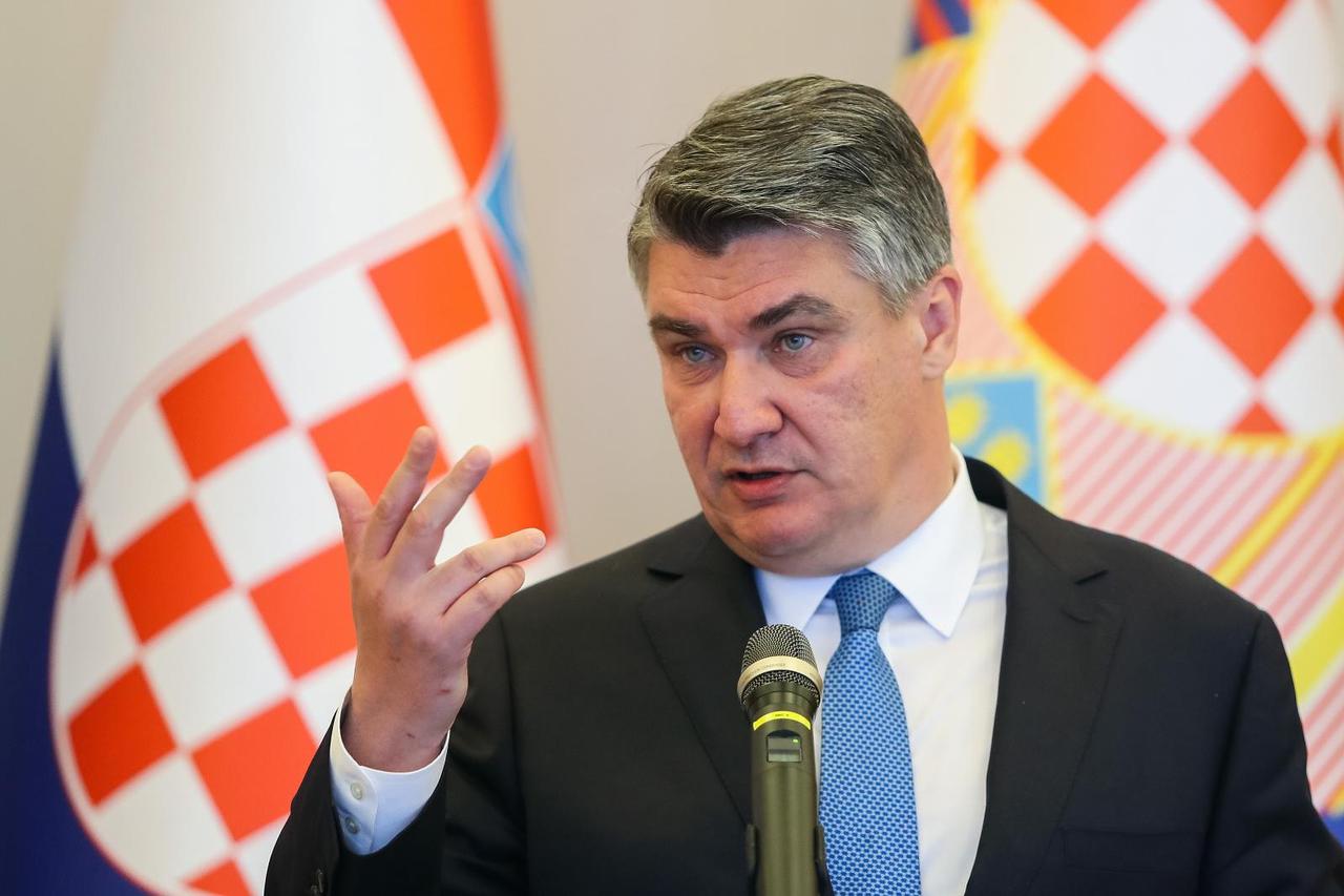 Zagreb: Milanović dao izjavu nakon dodijele odlikovanja