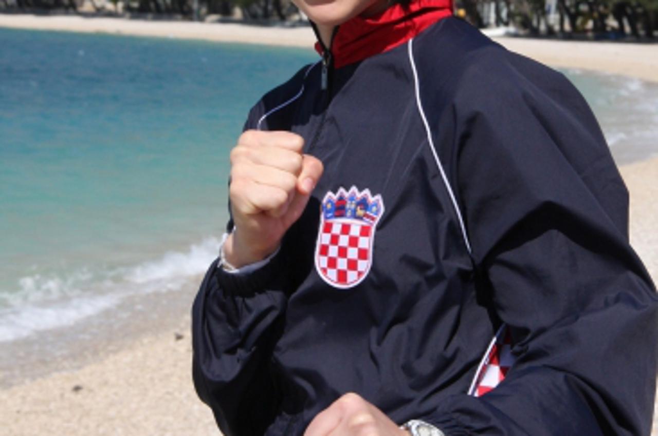 'SPECIJAL MAX   26.03.2012., Makarska - Taekwondo zenska reprezentacija na pripremama. Ana Zaninovic. Photo: Ivana Ivanovic/PIXSELL'