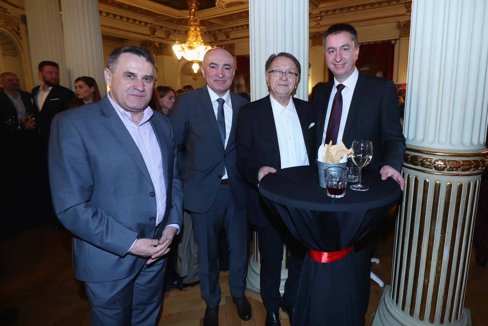 Ivan Tolj, predstavnik Styrije u Hrvatskoj, Miroslav Ćiro Blažević i Fabris Peruško