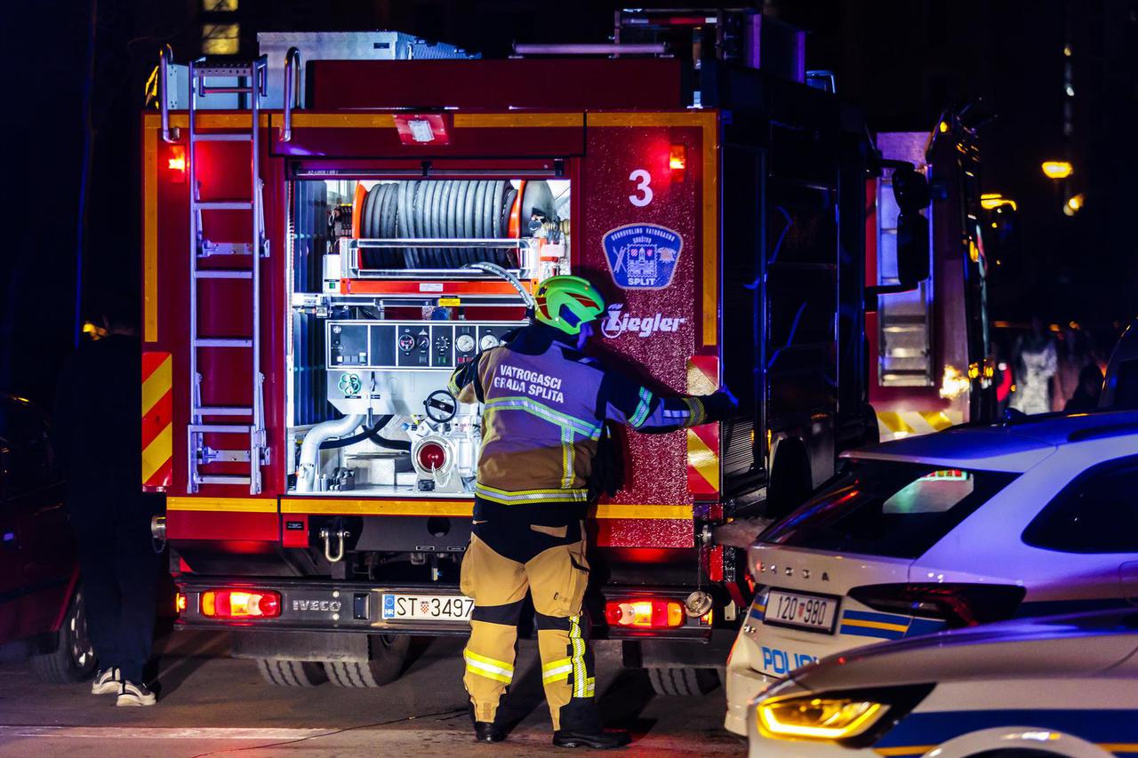 Split: Planuo požar u stanu zgrade u Doverskoj ulici