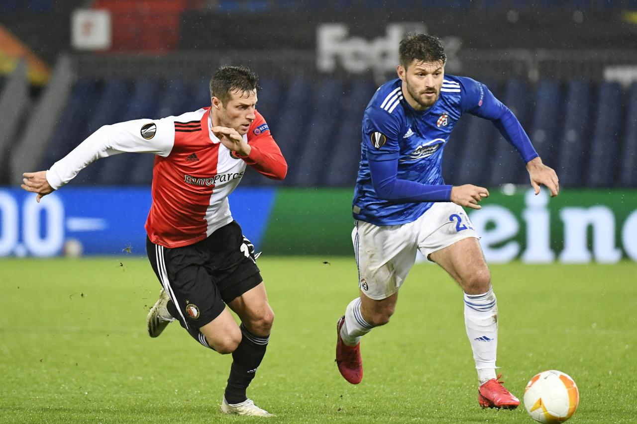 Rotterdam: Dinamo i Feyenoord igraju utakmicu 5. kola UEFA Europske lige
