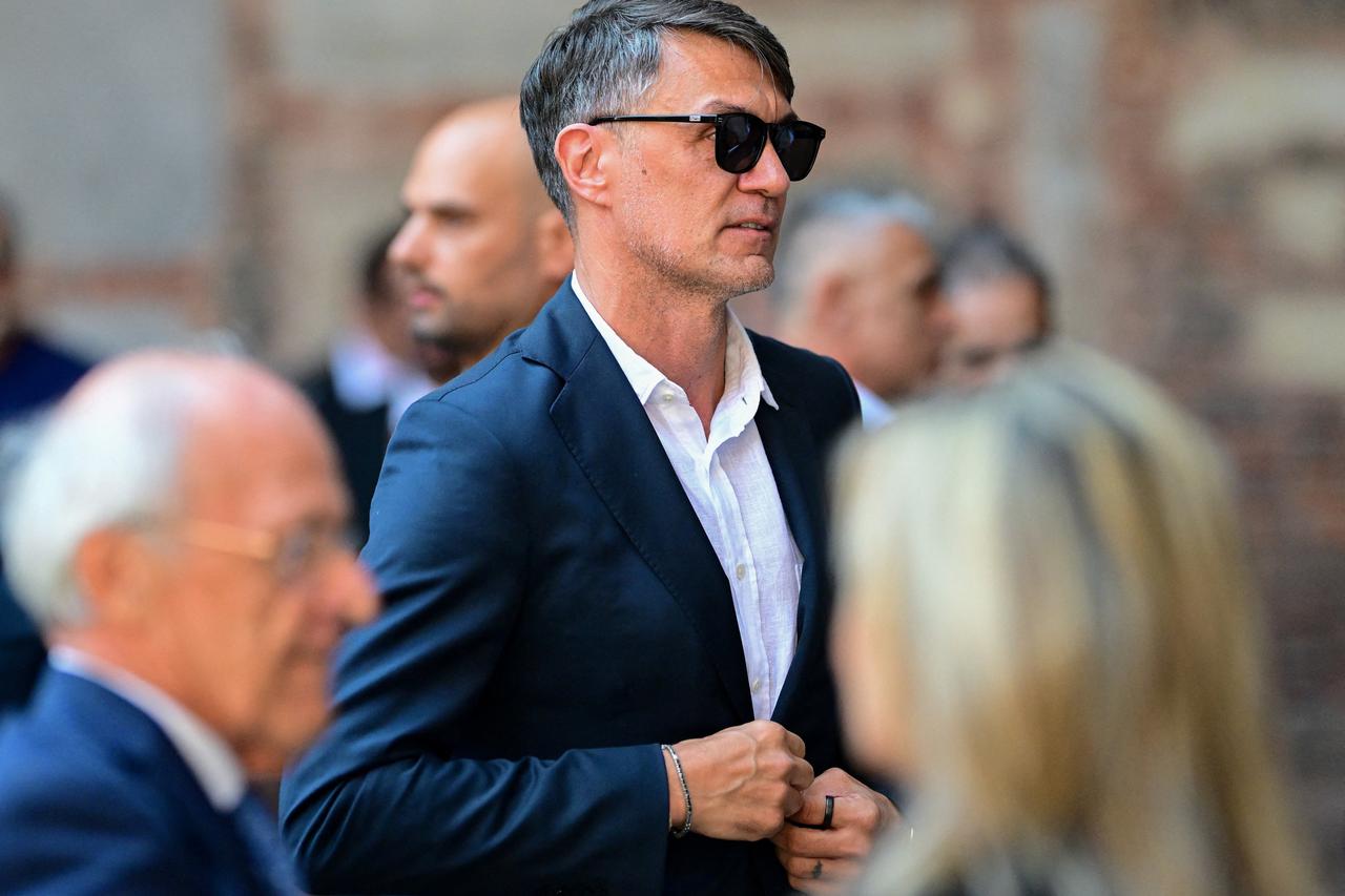 Funeral of former AC Milan and Italy soccer player Franco Baresi, in Milan