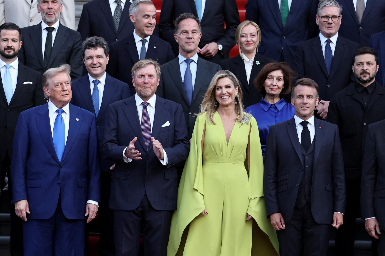 Máxima, nizozemska kraljica, supruga kralja Willema-Alexandera, privukla je pozornost svjetskih moćnika na NATO-ovu summitu u Haagu. 