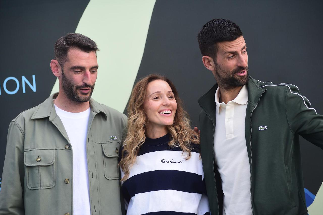 Beograd: Svečano otvaranje multifunkcionalnog sportskog terena iz globalnog programa Etendart Lacoste i Fondacije Novak Đoković