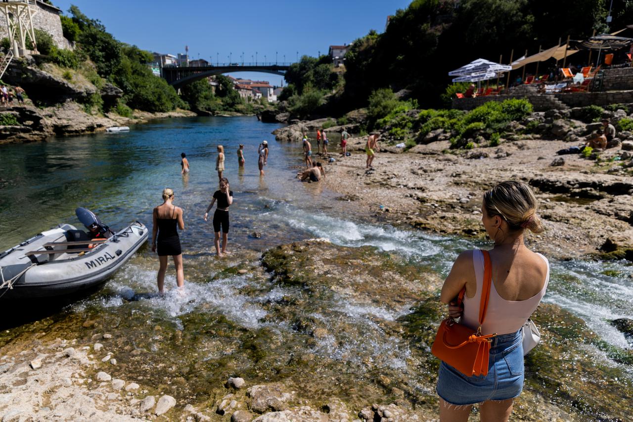 Vrućine u Mostaru