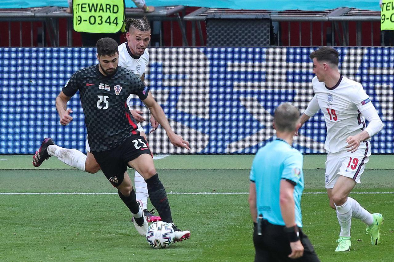 ARHIVA - 2021. UEFA Europsko prvenstvo 2020, Engleska - Hrvatska