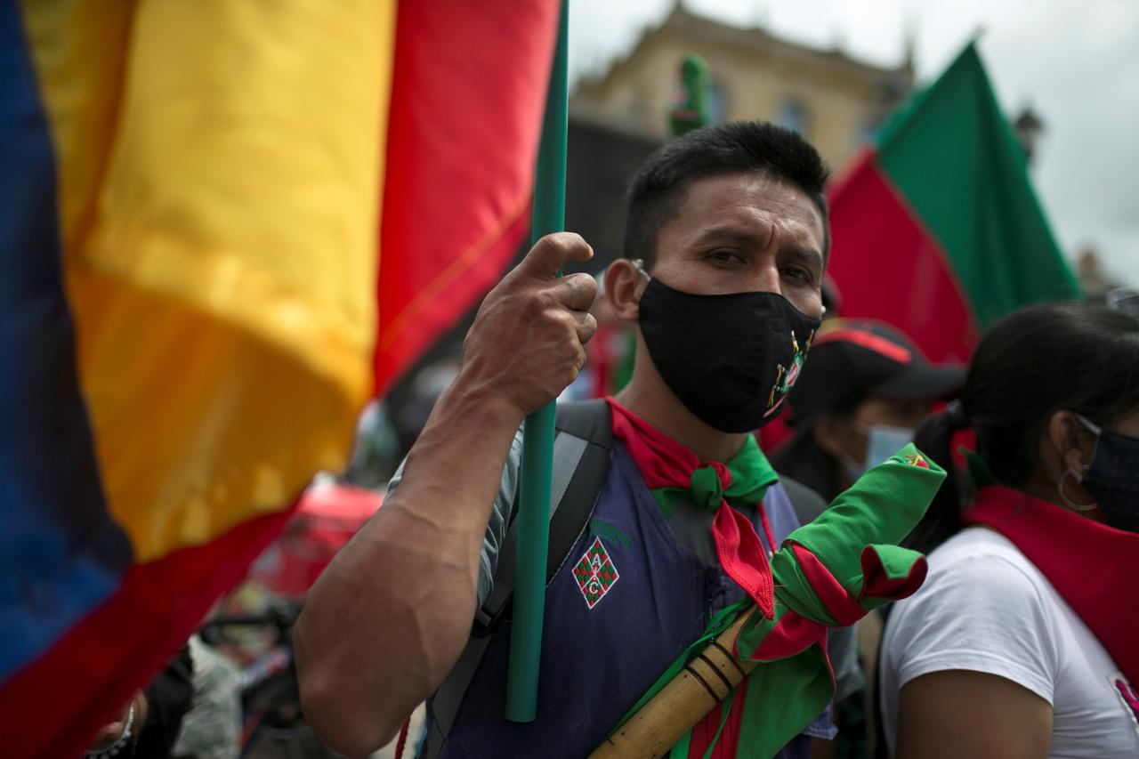Protest against President Ivan Duque's policies