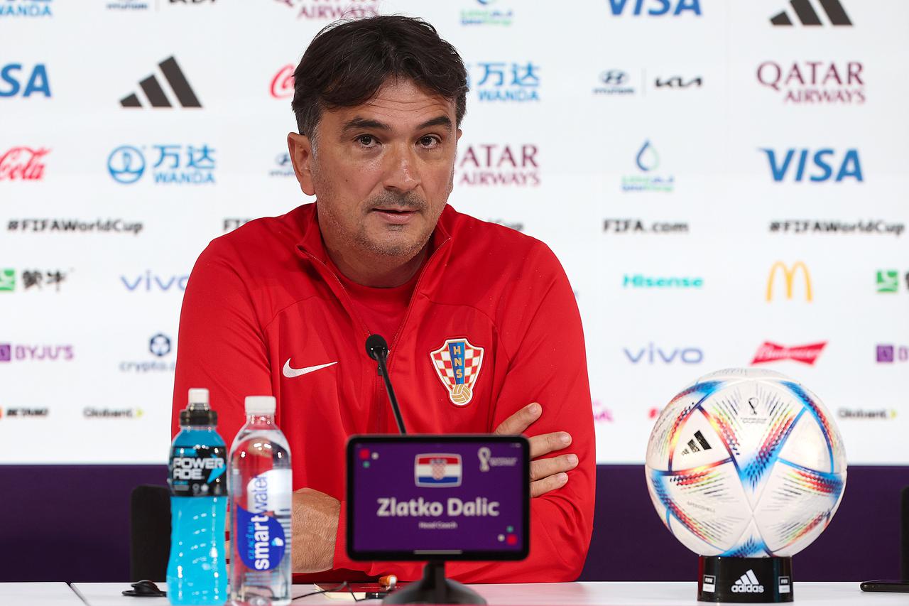 KATAR 2022 - Dalić i Modrić održali konferenciju za medije uoči utakmice s Brazilom