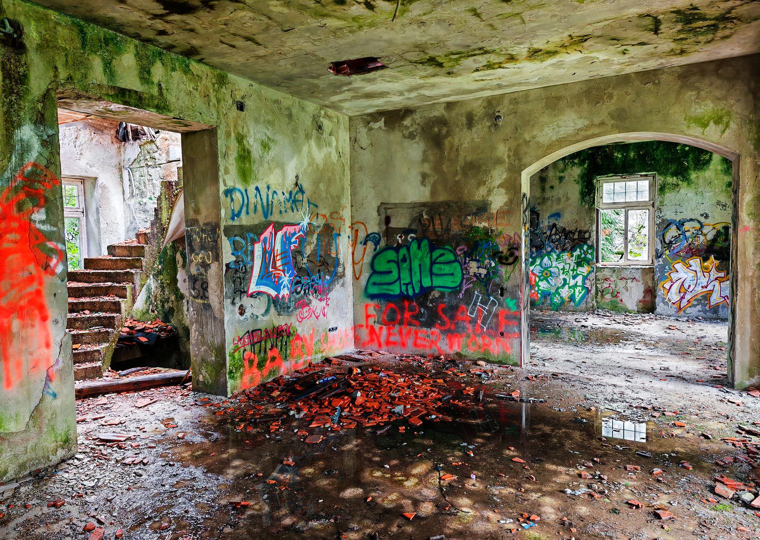 10.08.2023., Samobor - U ulici Milana Langa nalazi se zapustena vila Wagner. Photo: Marko Prpic/PIXSELL