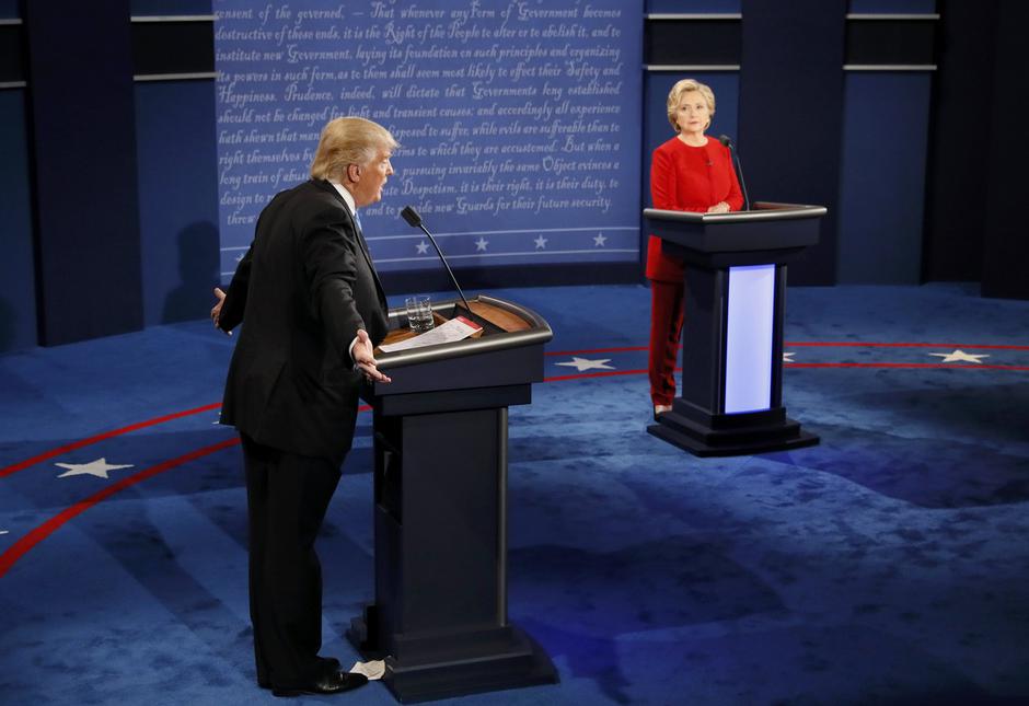 Debata Trump Clinton