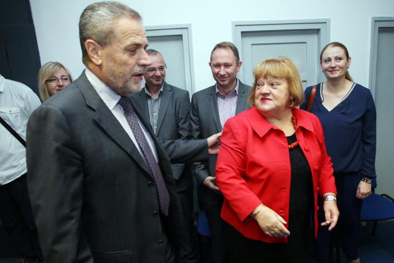 Anka Mrak Taritaš i Milan Bandić