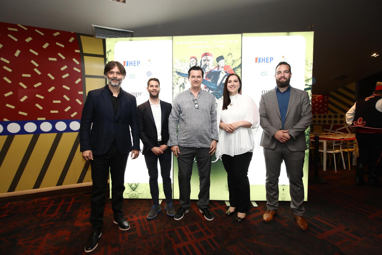 14.06.2022.Zagreb- Premijera dokumentarno igranog filma Vecernjeg lista  "Zumberacki uskoci" u Branimir Mingele Mallu. Photo: Boris Scitar/Vecernji list/PIXSELL