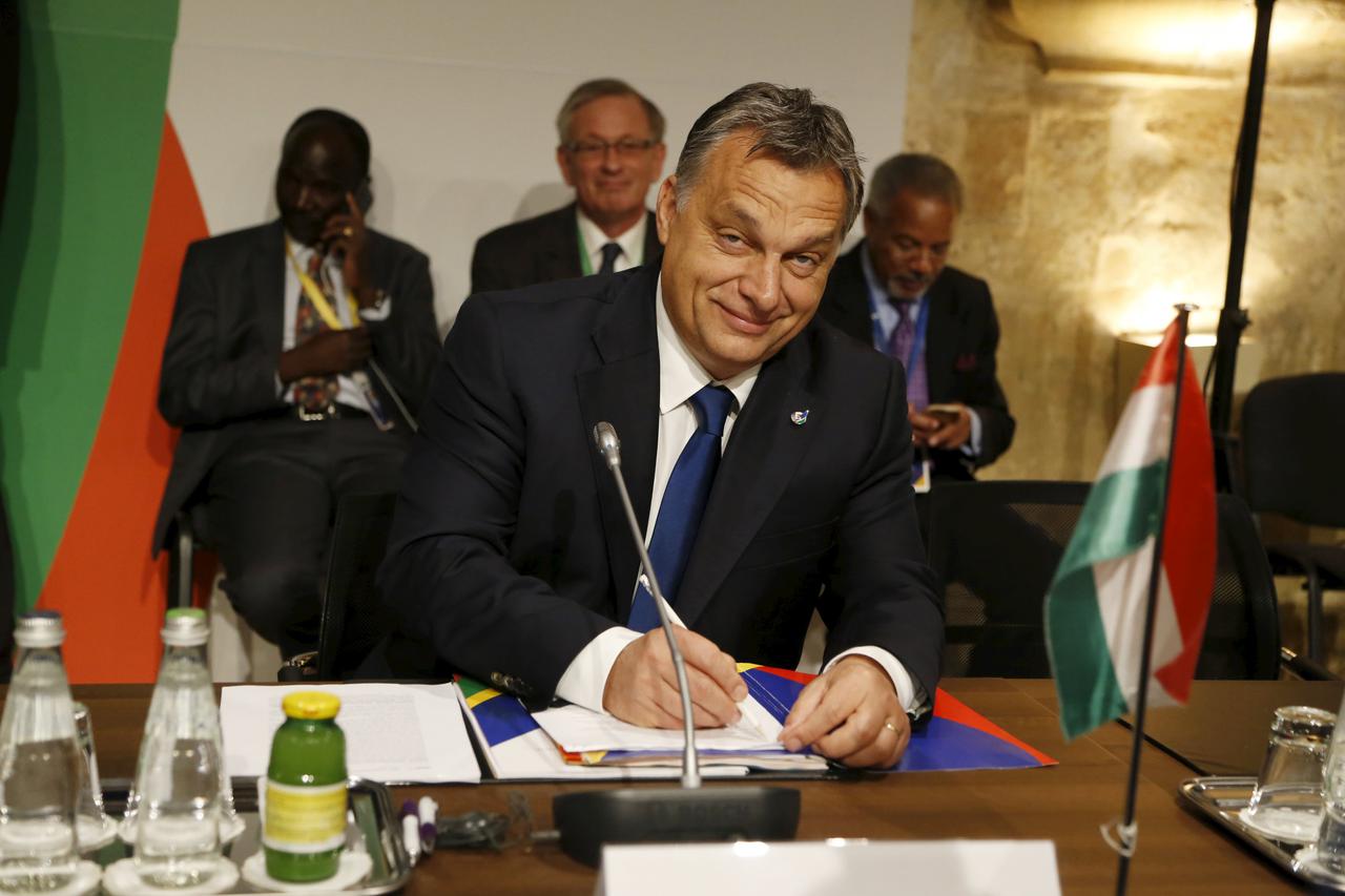 Hungarian Prime Minister Victor Orban attends the Valletta Summit on Migration in Valletta, Malta, November 12, 2015. REUTERS/Darrin Zammit Lupi   MALTA OUT. NO COMMERCIAL OR EDITORIAL SALES IN MALTA