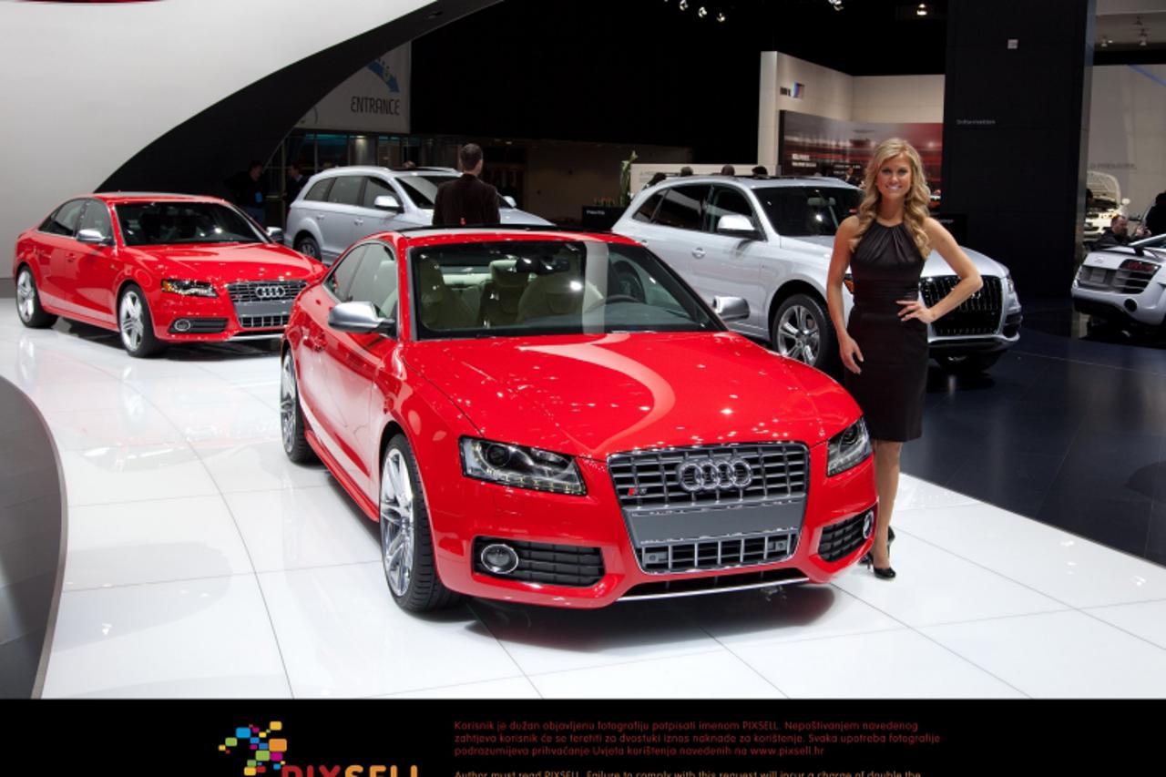 'The Audi S5 is presented at the North American International Auto Show (NAIAS) in Detroit, USA, 10 January 2011. Photo: Friso Gentsch/DPA/PIXSELL'