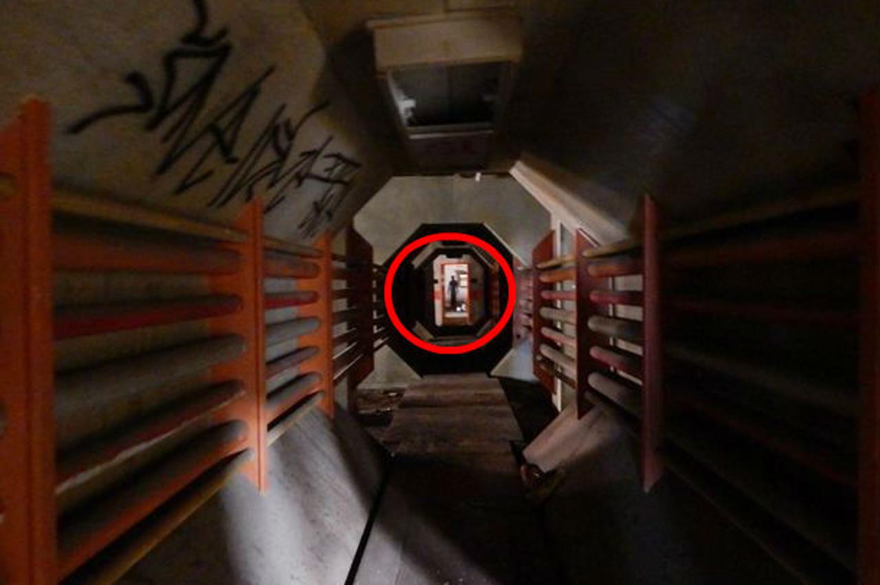 Uplašio se prizora na kraju tunela