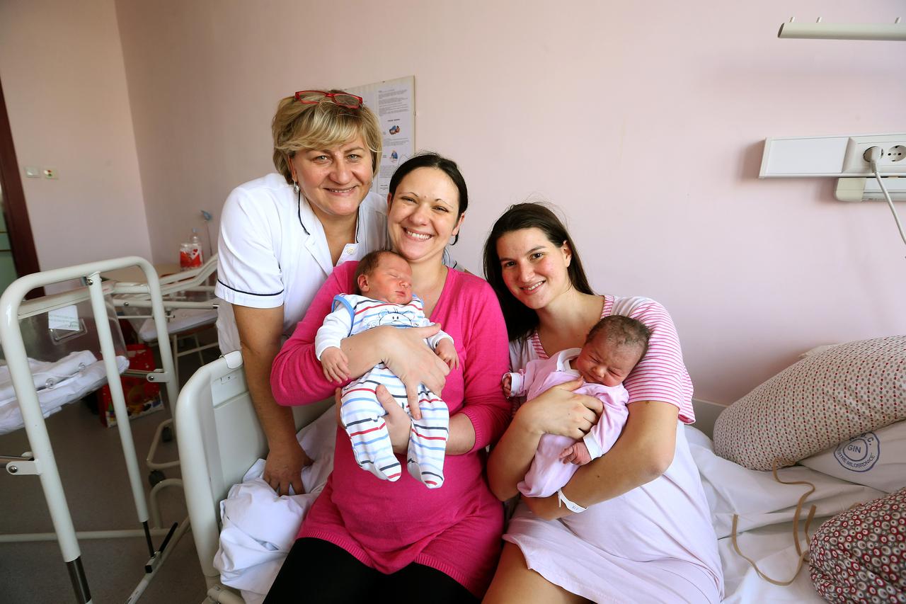 03.01.2017., Zagreb -  KBC Sestre milorsdnice, rodiliste popularne Vinogradske bolnice vec godinama biljezi rast porodjaja koje obavljaju njezini lijecnici, primalje i ostalo medicinsko osoblje. Tako je i protekla godina bila uvecana za devedestak porodja