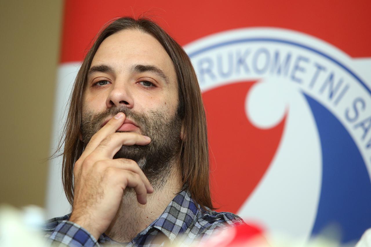 12.10.2016., Zagreb - Konferencija za medije hrvatske muske rukometne reprezentacije u Hotelu Panorama. Koordinator za muski rukomet Ivano Balic.  Photo: Goran Stanzl/PIXSELL