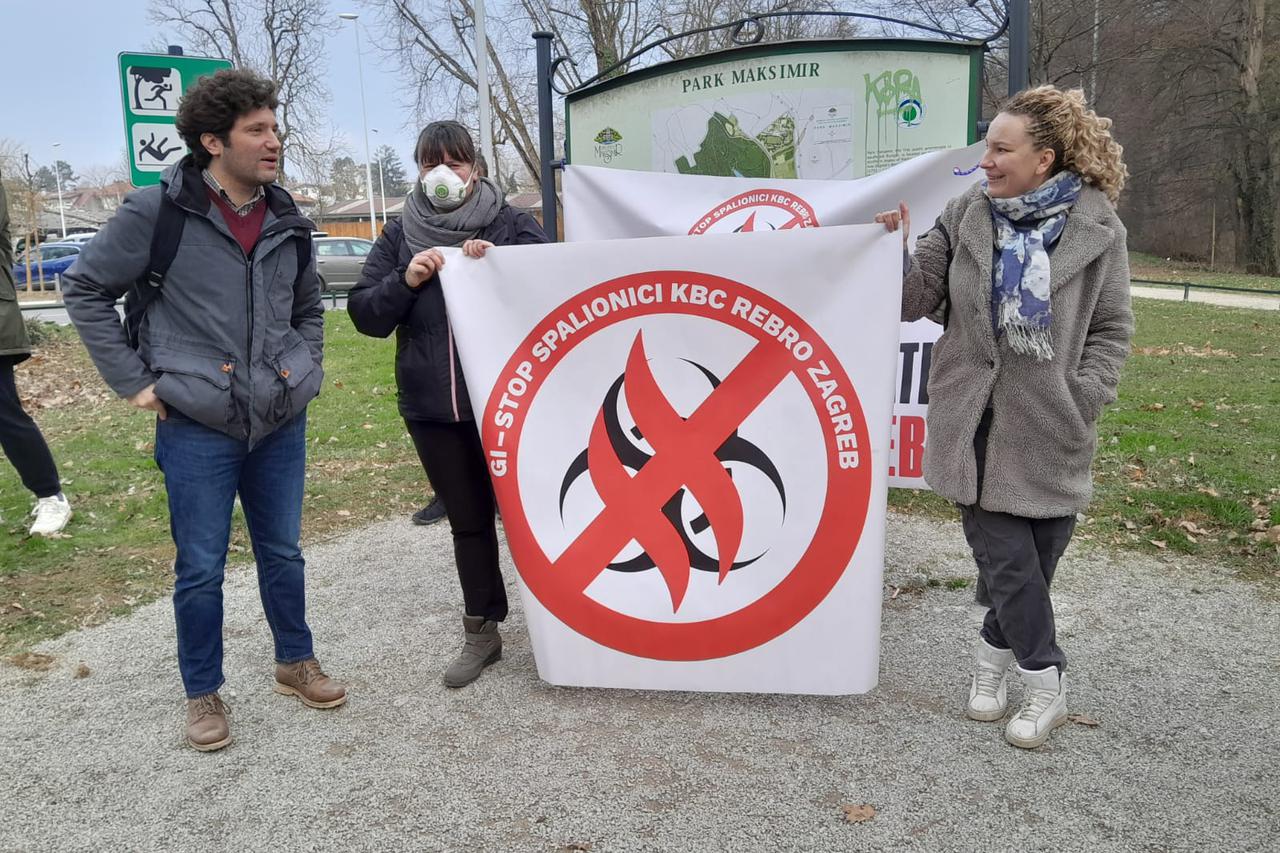 Građanska inicijativa prosvjeduje protiv izgradnje spalionice Rebro
