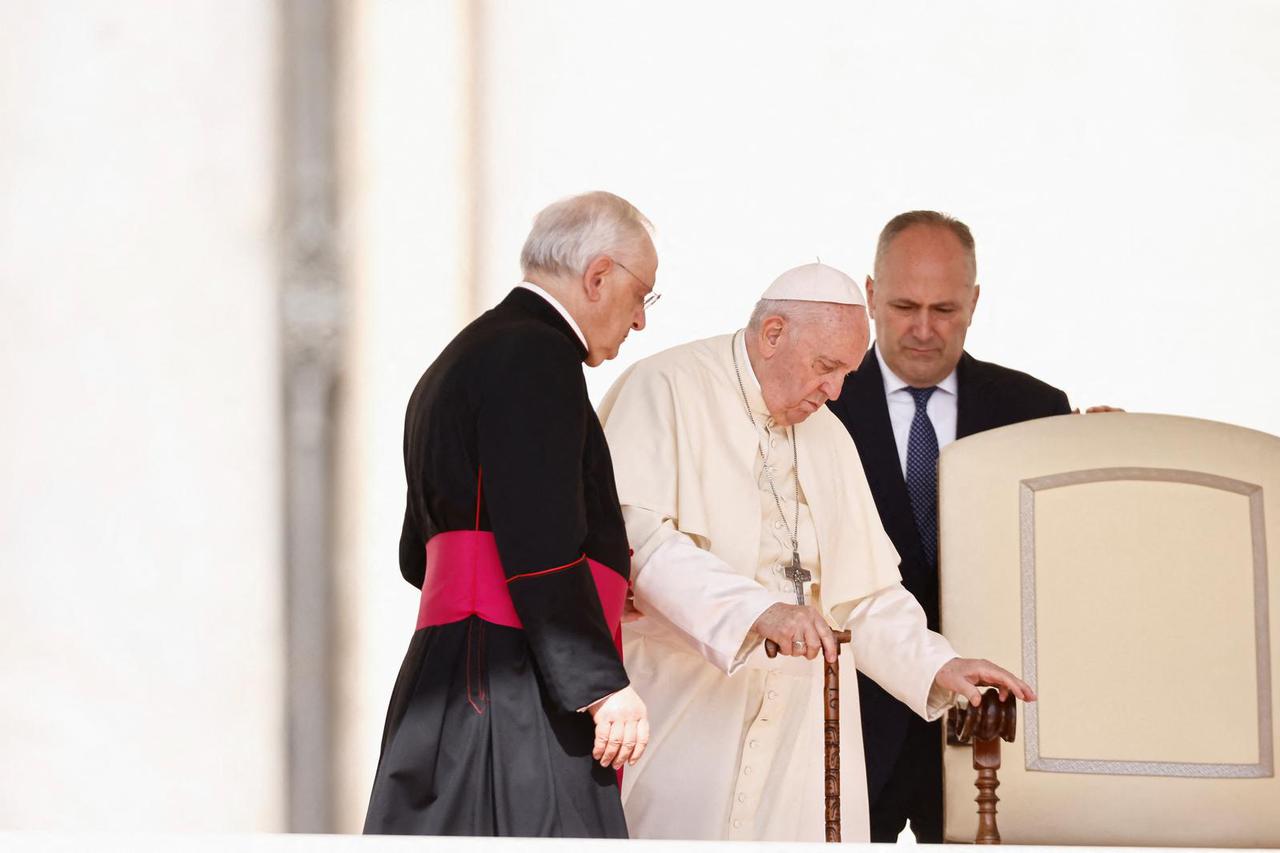 Pope Francis holds weekly general audience at the Vatican