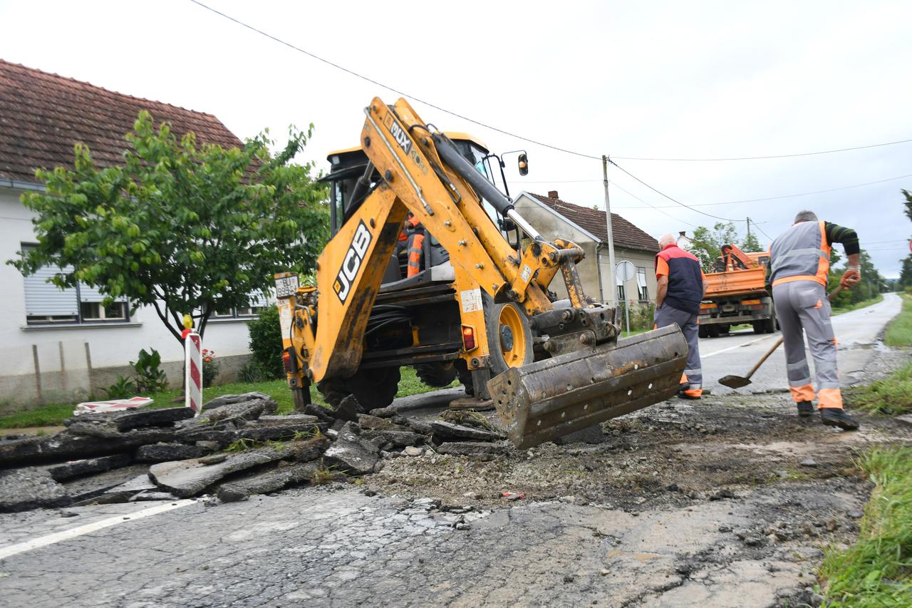 Posljedice poplave u Rašenici nakon obilnih padalina