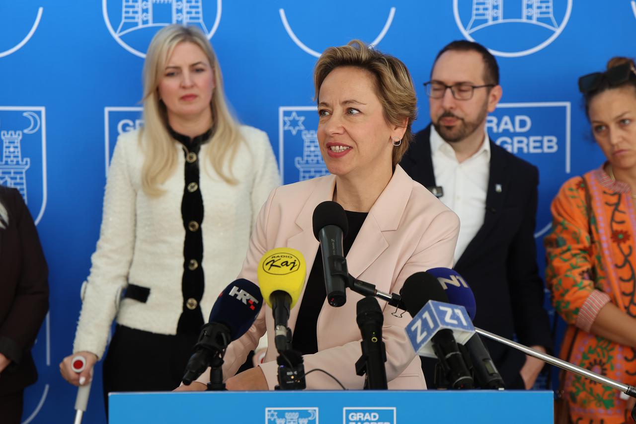 Zagreb: Redovna konferencija za medije gradonačelnika Tomislava Tomaševića