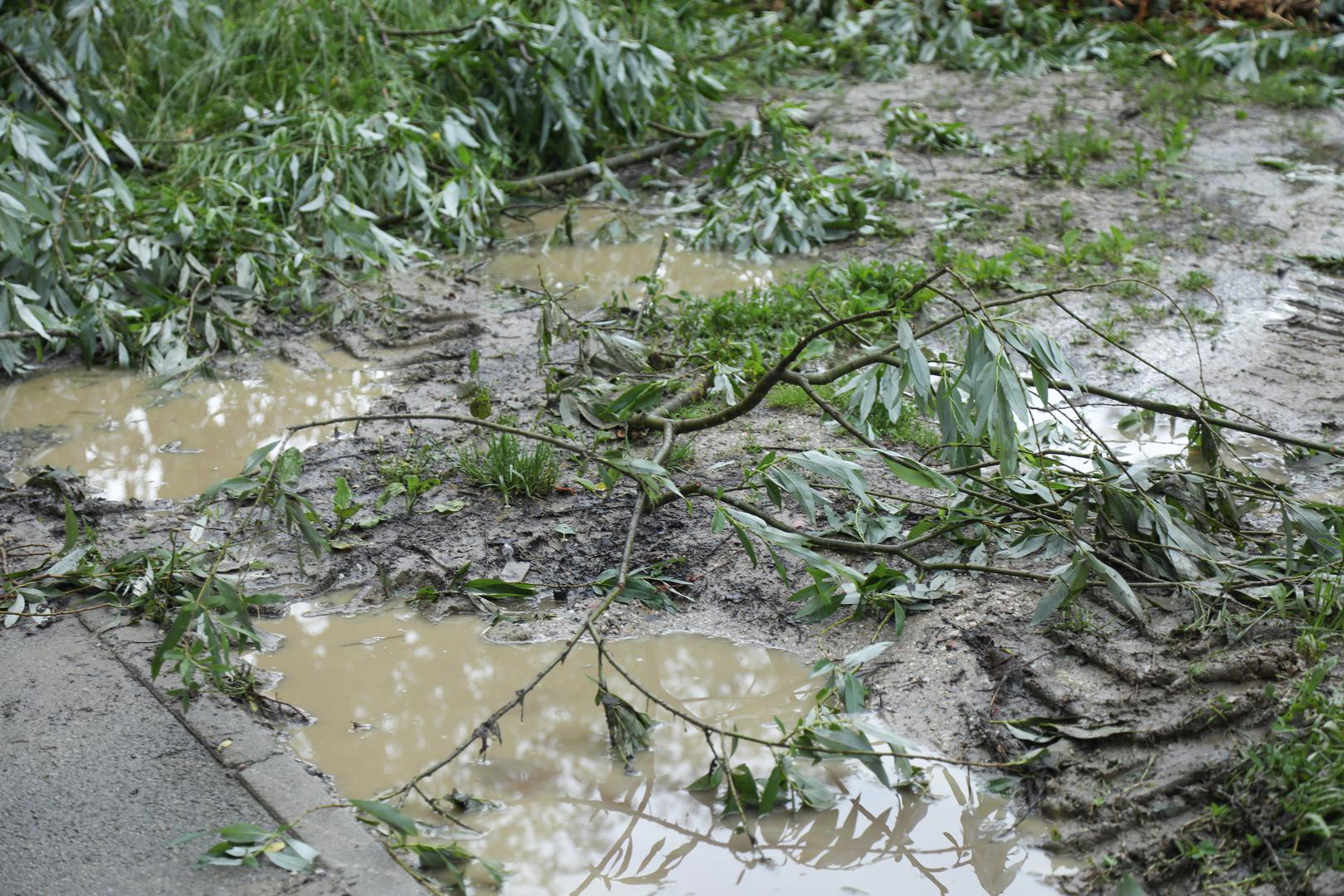 21.05.2024., Samobor - Posljedice nevremena u Samoboru. Photo: Luka Batelic/PIXSELL