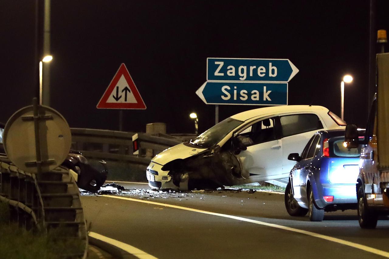 Više ozlijeđenih u prometnoj nesreći na utocesti A11, čvor Buševec