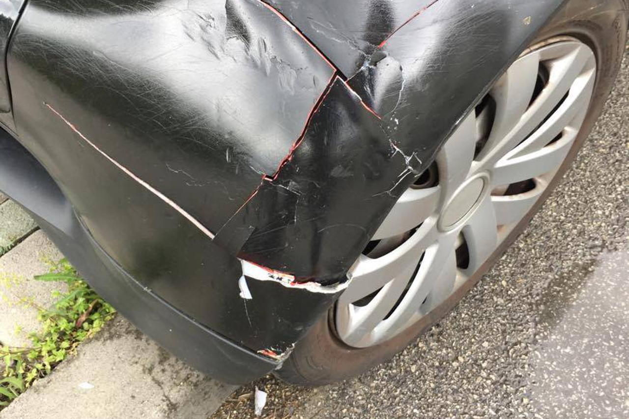 Fotografija udarenog automobila