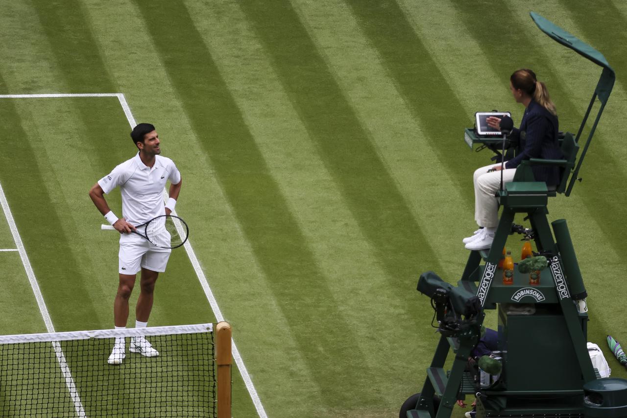 Novak Djokovic Wimbledon Championship Day 3