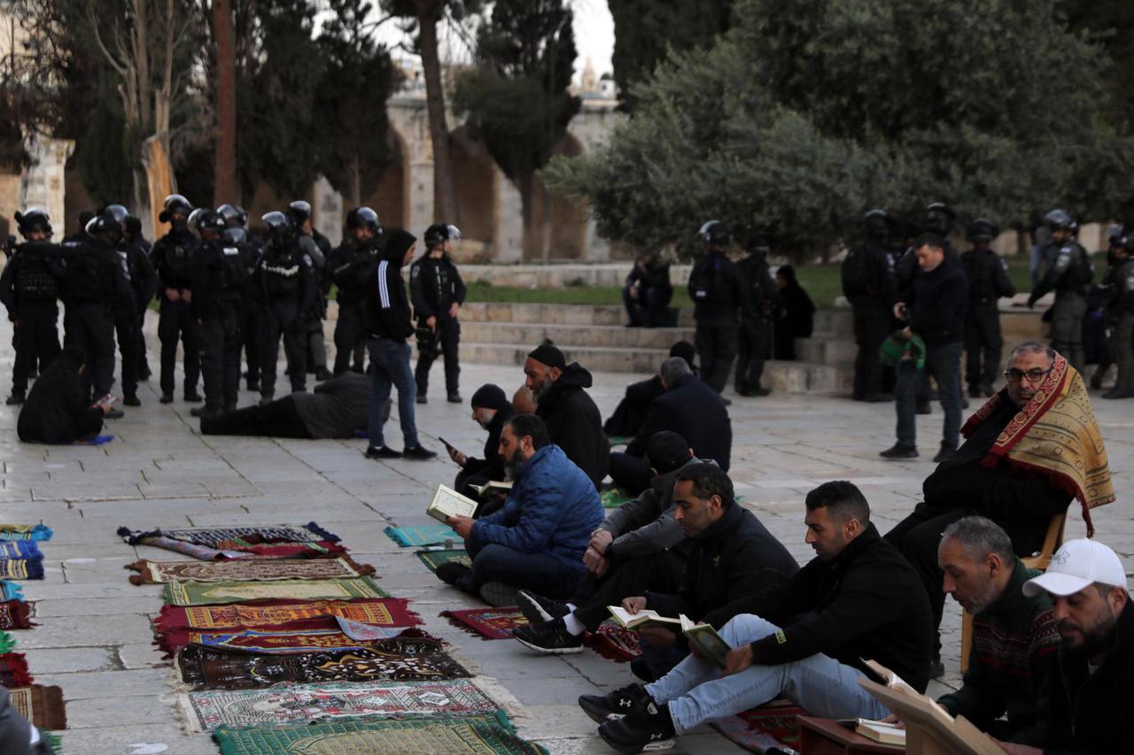 MIDEAST-JERUSALEM-AL-AQSA MOSQUE COMPOUND-CLASHES