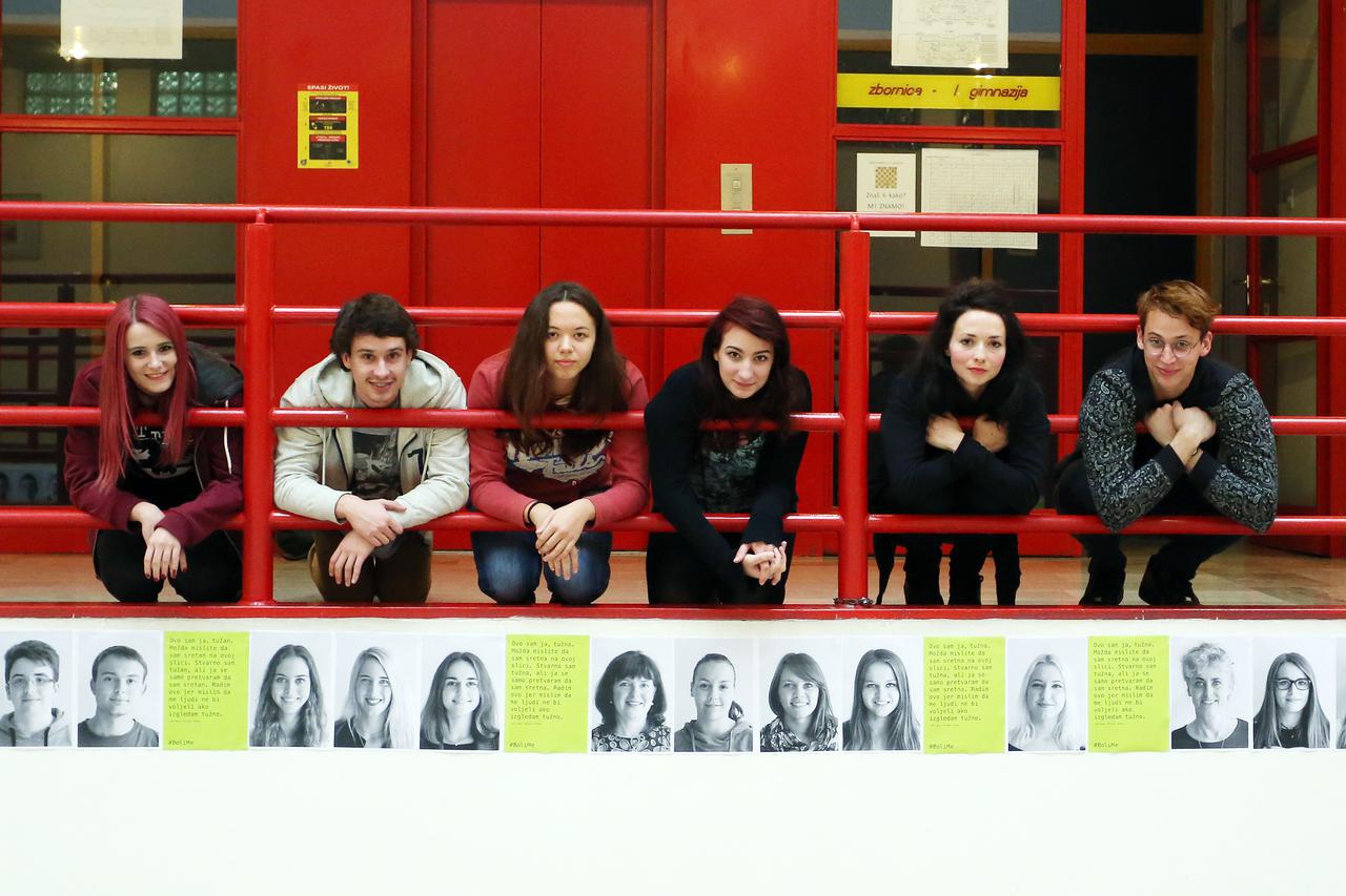 13.10.2015., Zagreb - Povodom Svjetskog dana mentalnoga zdravlja pokrenuta je inicijativa BoliMe koja potice progovaranje o mentalnome zdravlju, prevenciji i destigmatizaciji mentalnih bolesti u adolescentskoj i studentskoj dobi.  Citava ideja inicijative
