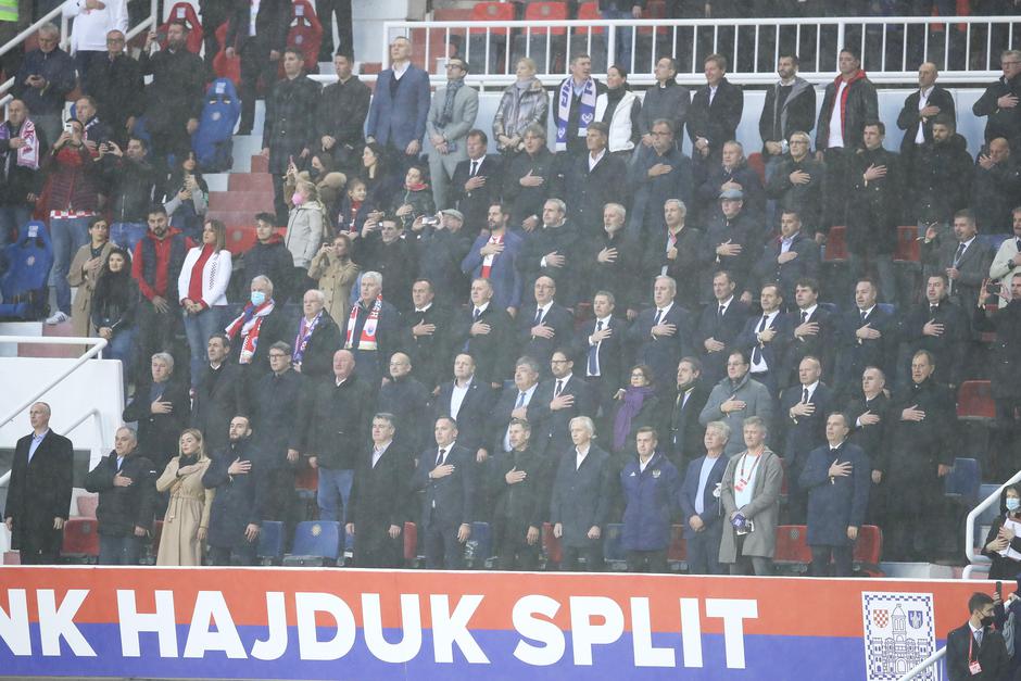 Split: Poznati na utakmici Hrvatska - Rusija