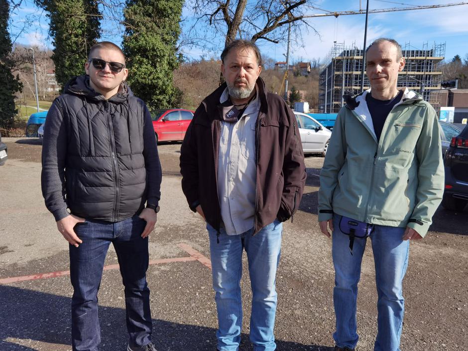 Stanari Podgaja Luka Vrga, Darko Pulić i Marko Nikolac priželjkuju hitnu sanaciju klizišta