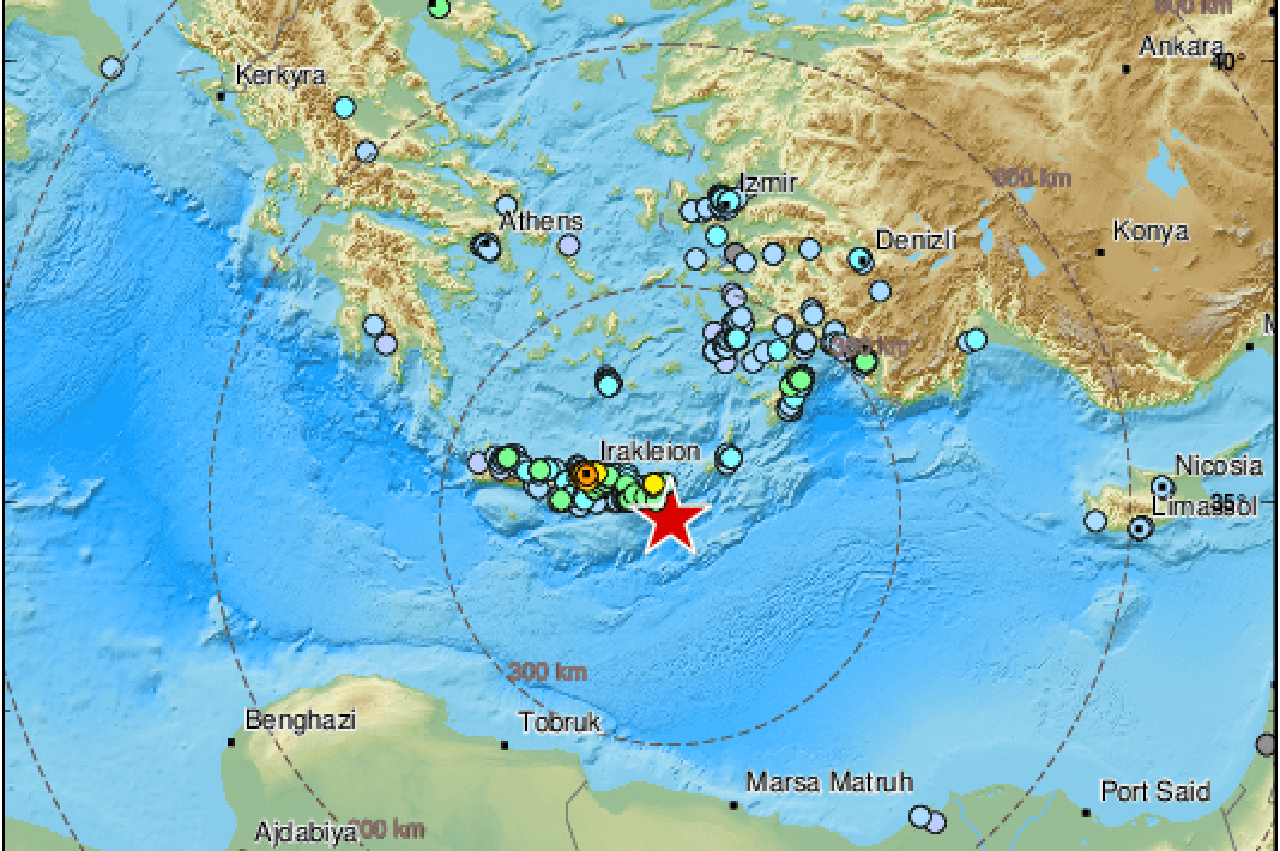 Potres Kreta