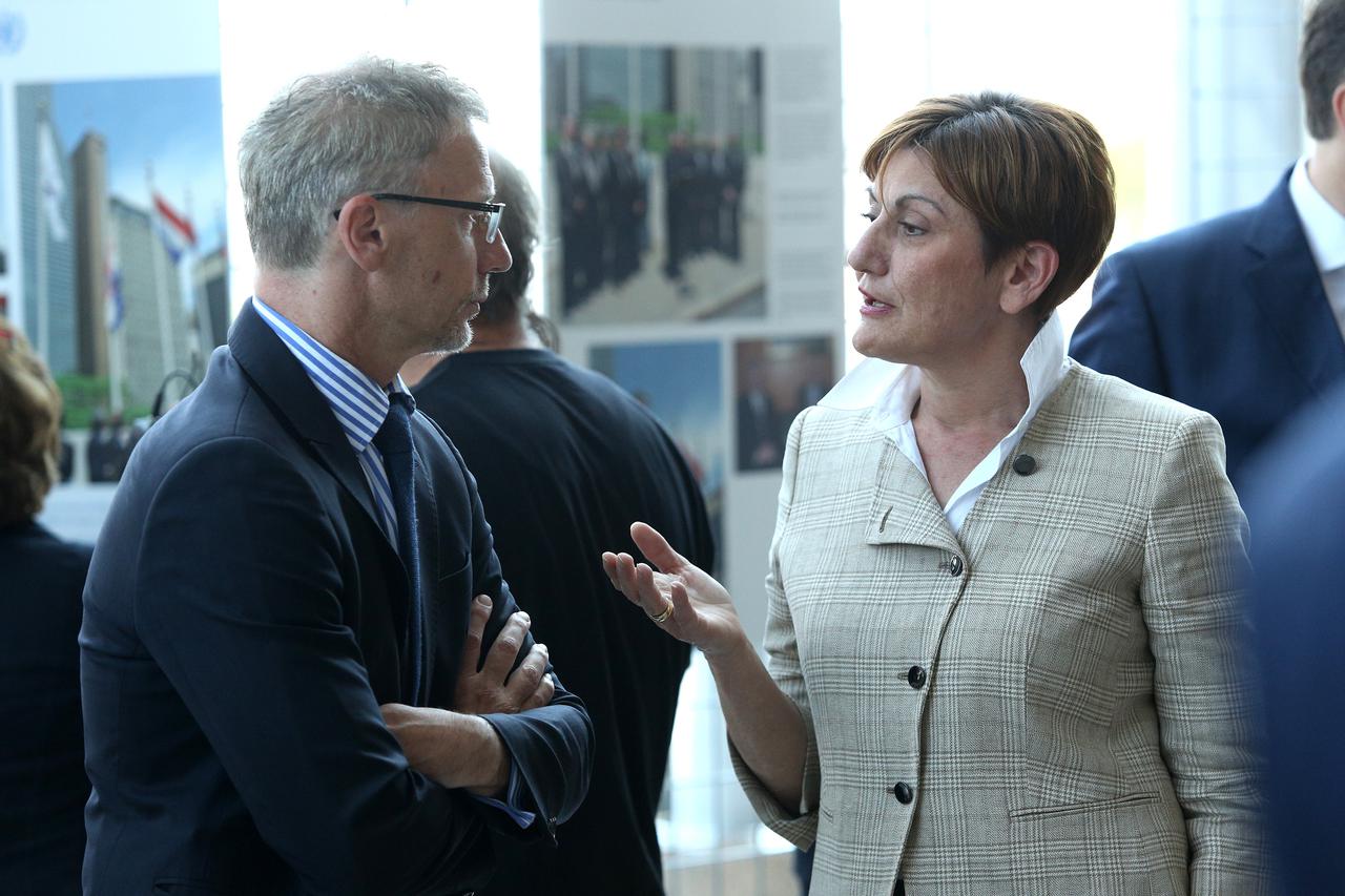 Boris Vujčić, Martina Dalić