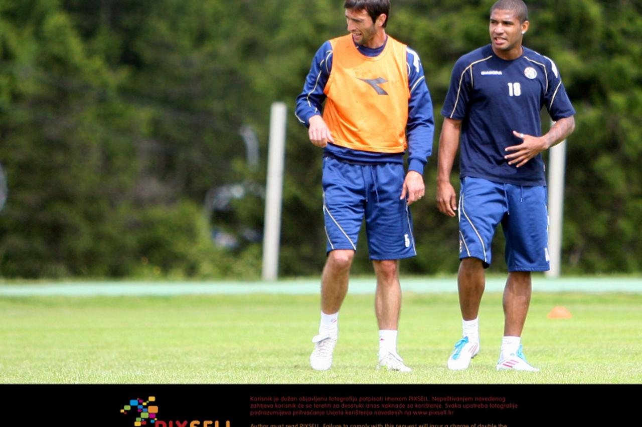 '20.06.2011. Rogla, Slovenija - Pripreme gradjanskog nogometnog kluba Dinamo. Tonel, Sammir. Photo: Slavko Midzor/PIXSELL'