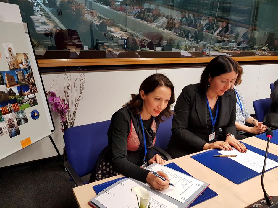 Destinaciji „Vukovar - Vučedol - Ilok“ u Bruxellesu uručena EDEN nagrada